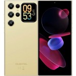 Smartphone Oukitel C62 cu ecran dual și 4/128 GB Yellow