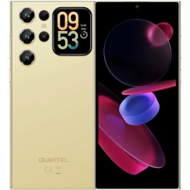 Smartphone Oukitel C62 cu ecran dual și 4/128 GB Yellow
