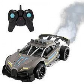 Mașină RC Sport antracit 33cm cu baterie 2.4GHz și pachet reîncărcabil