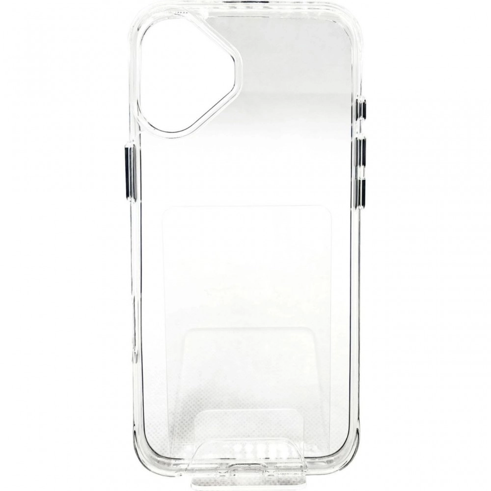 Husa Space Case transparentă pentru iPhone 17