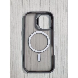 Husă spate Screen Geeks Magsafe cu lentilă pentru iPhone 17 gri