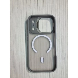 Husă spate Screen Geeks Magsafe+Lens pentru iPhone 17 Pro Grey