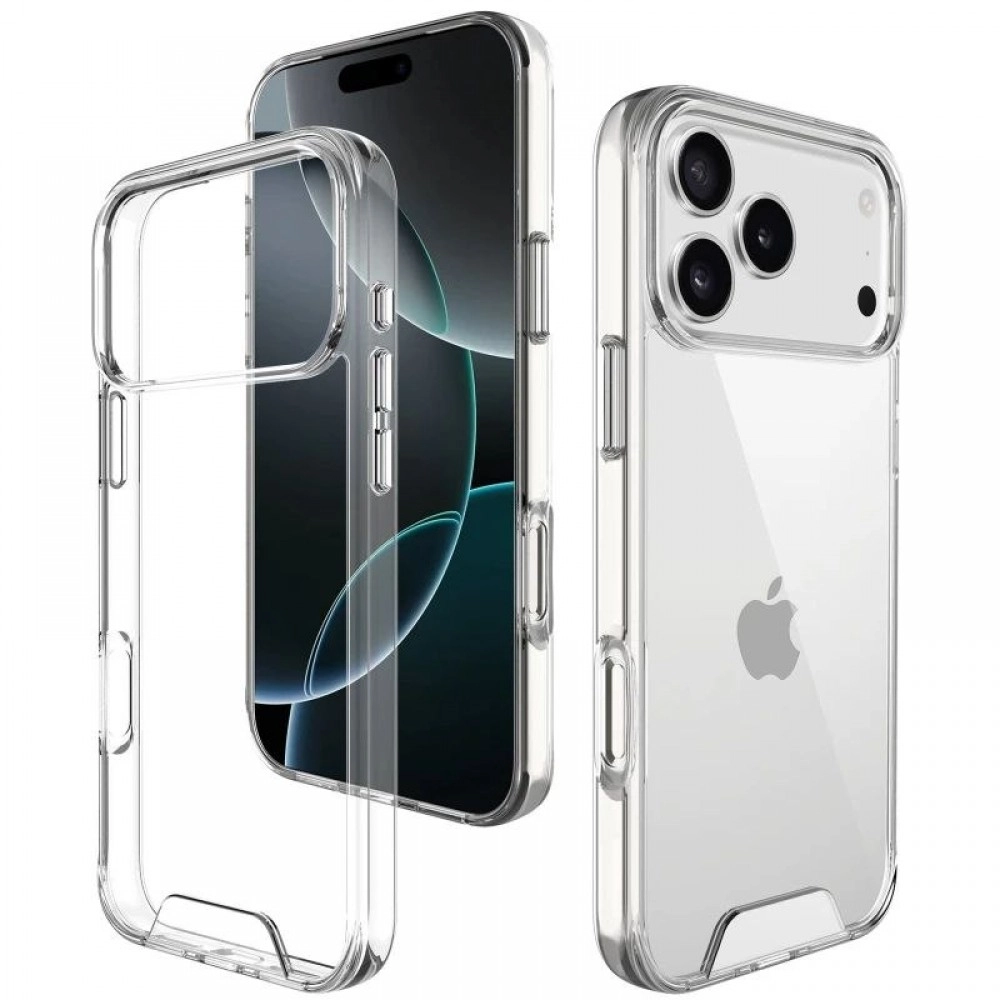 Husa Space Case transparentă pentru iPhone 17 Pro