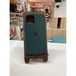 Husă din silicon cu protecție pentru iPhone 11 Pro Verde-închis