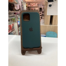 Husă din silicon cu protecție pentru iPhone 11 Pro Verde-închis