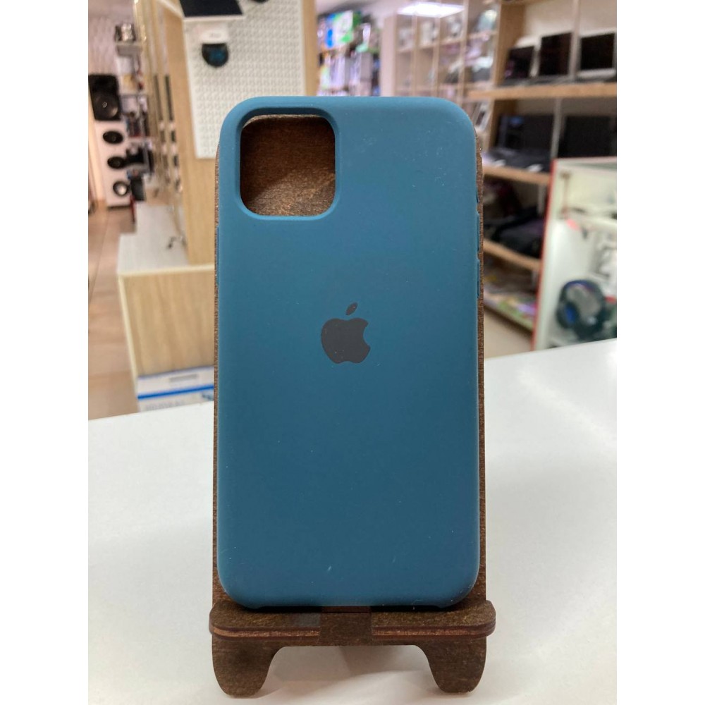 Husă din silicon cu protecție pentru iPhone 11 Pro Verde-albastriu