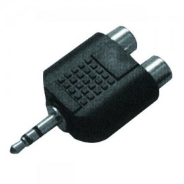 Adaptor audio Jack 3.5 mm tata la 2 x RCA mama