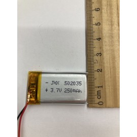 Baterie Lithium-ion Polymer 250mAh 3,7V Model 400018