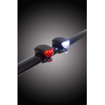 Set lumini pentru bicicletă cu iluminare eficientă