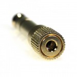 Adaptor audio Premium 3,5 mm Jack Mamă - 6,5 mm Jack Masculin Aur / 3,5 mm la 6,5 mm