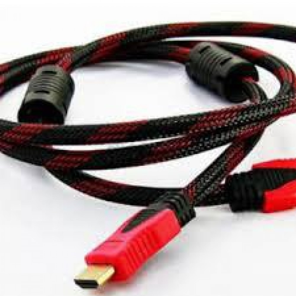 Cablu HDMI DeTech 5m tata, dublu ecranat, v1.4