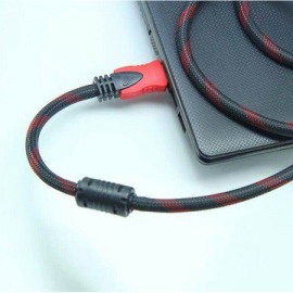 Cablu HDMI DeTech 5m tata, dublu ecranat, v1.4