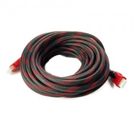 Cablu HDMI DeTech 5m tata, dublu ecranat, v1.4