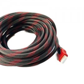 Cablu HDMI DeTech 5m tata, dublu ecranat, v1.4