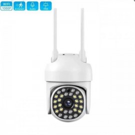 Cameră supraveghere WIFI 2MP pentru exterior și interior, stocare card/cloud
