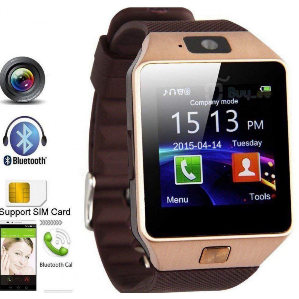 Smartwatch copie cu cartela SIM si camera foto, Bluetooth