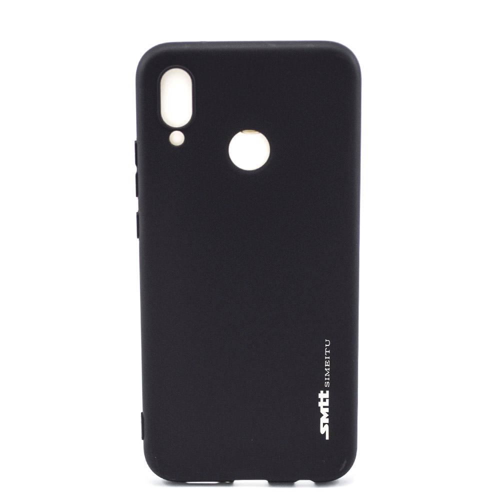 Husă spate fara logo pentru Huawei Y7 2019 Neagră