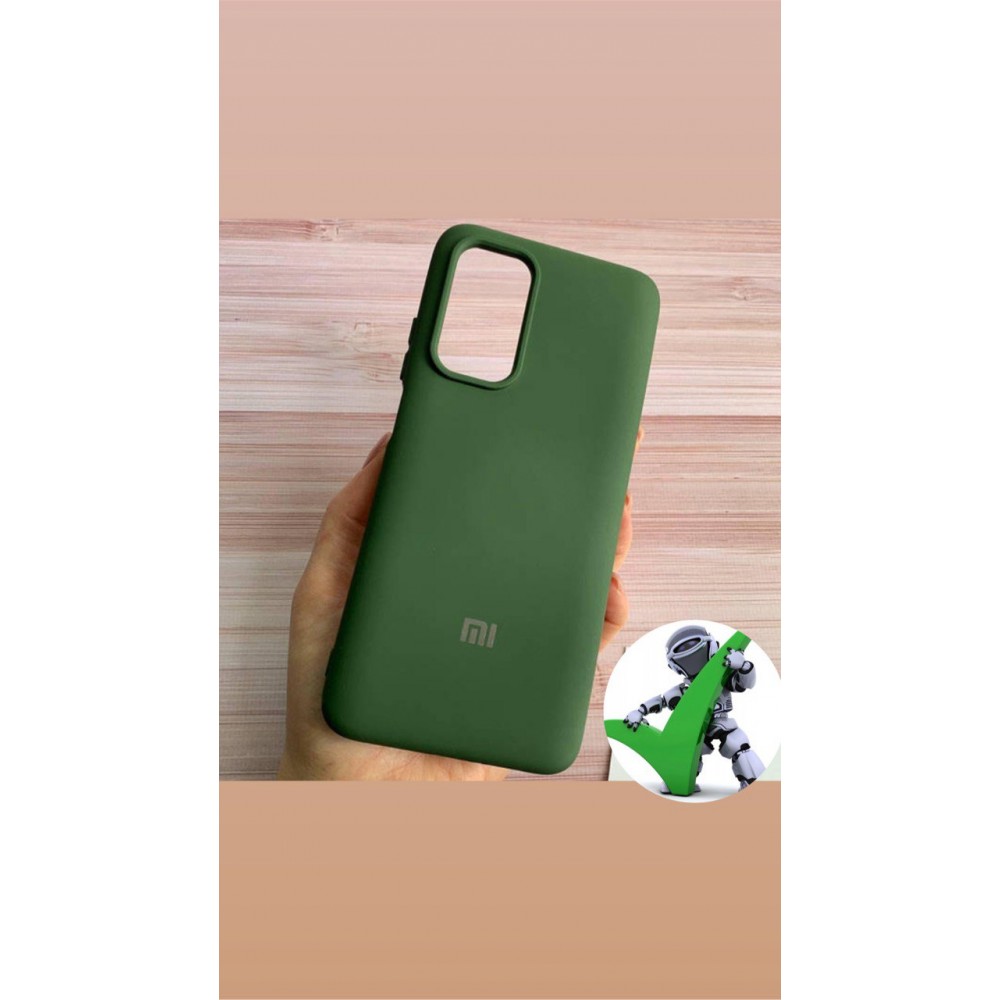 Husă spate cu logo pentru Mi Note 10 Lite Verde