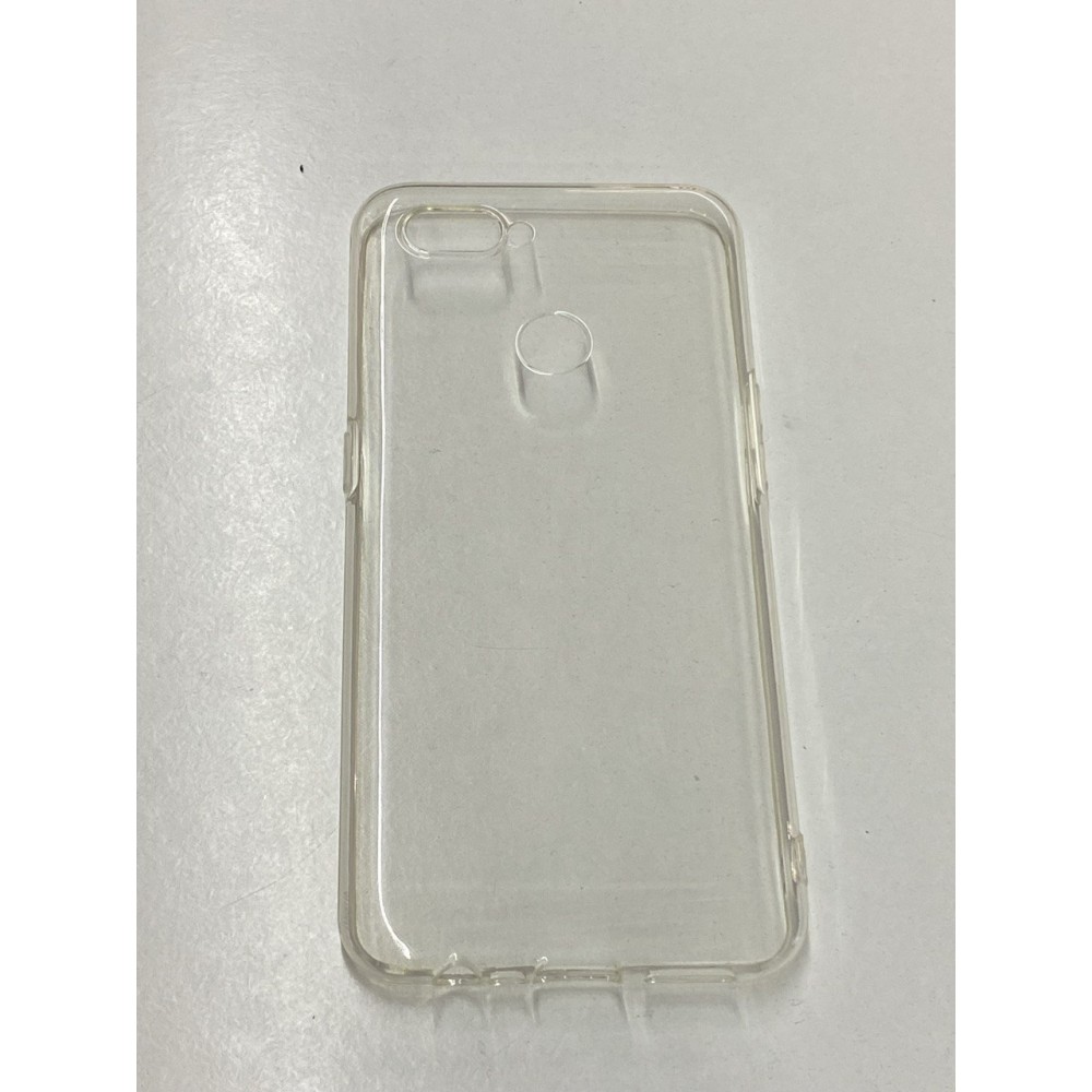 Husă spate fără logo pentru Oppo A12 Transparent
