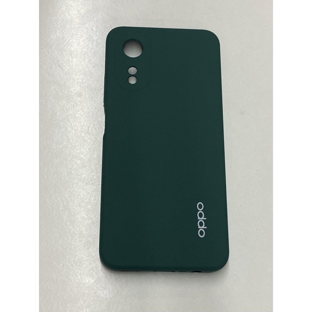 Husă spate cu logo pentru Oppo A17 Verde-închis
