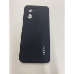 Husa spate cu logo pentru Oppo A57S Neagră