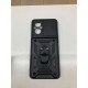 Husa de protecție cu suport magnetic pentru Oppo A96 4G Neagră