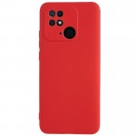 Husă spate fara logo pentru Redmi 10C Roșie