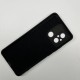Husă spate cu logo pentru Redmi 12C Neagră