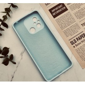 Husă spate cu logo pentru Redmi 12C Verde-deschis