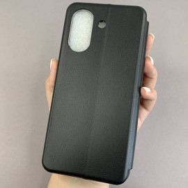 Husă carte pentru Redmi 13C  4G Neagră