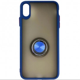 Husa de protecție cu suport magnetic antisok cu Popsocket pentru Redmi 7A Albastră