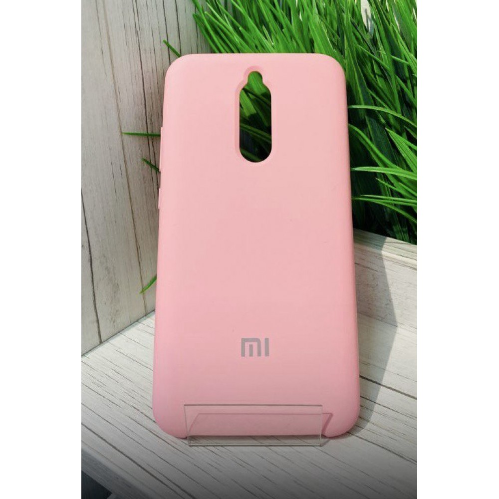 Husă spate cu logo pentru Redmi 8 Roz