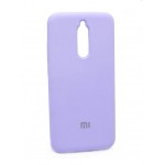 Husă spate cu logo pentru Redmi 8 Lavandă
