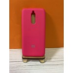 Husă spate cu logo pentru Redmi 8 Roz-închis