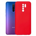 Husă spate fara logo pentru Redmi 9 Rosie