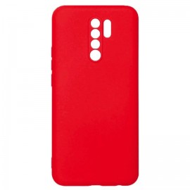 Husă spate fara logo pentru Redmi 9 Rosie