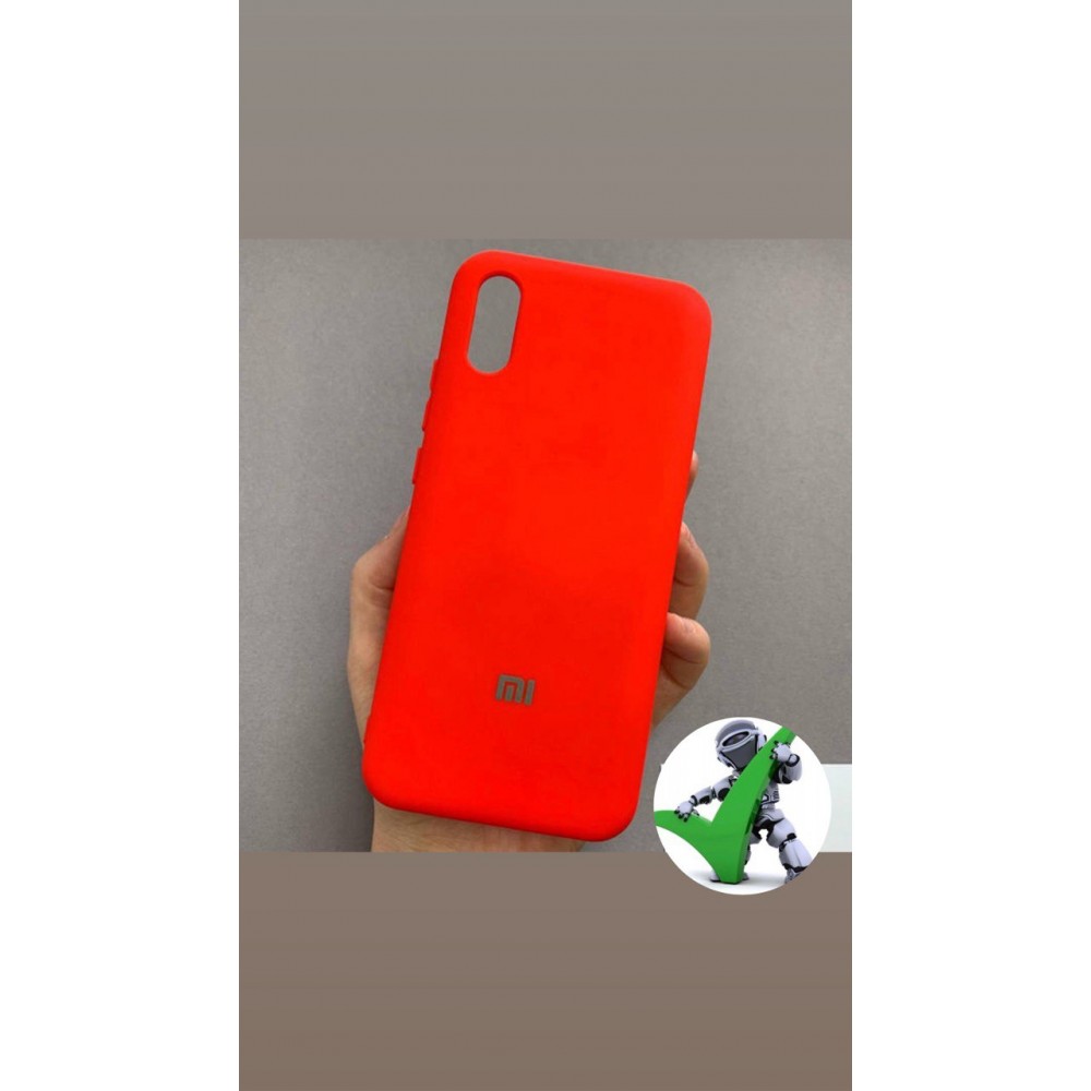 Husă spate cu logo pentru Redmi 9A Roșie
