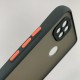 Husa Din Silicon Policarbonată Transparentă Xiaomi Redmi 10A/9C Neagra