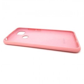 Husă spate cu logo pentru Redmi 9C Cafeniu-deschis