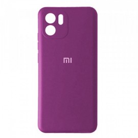 Husă spate cu logo pentru Redmi A1-Redmi A2 Violet-închis