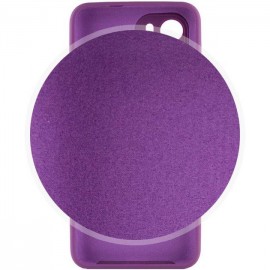 Husă spate cu logo pentru Redmi A1-Redmi A2 Violet-închis