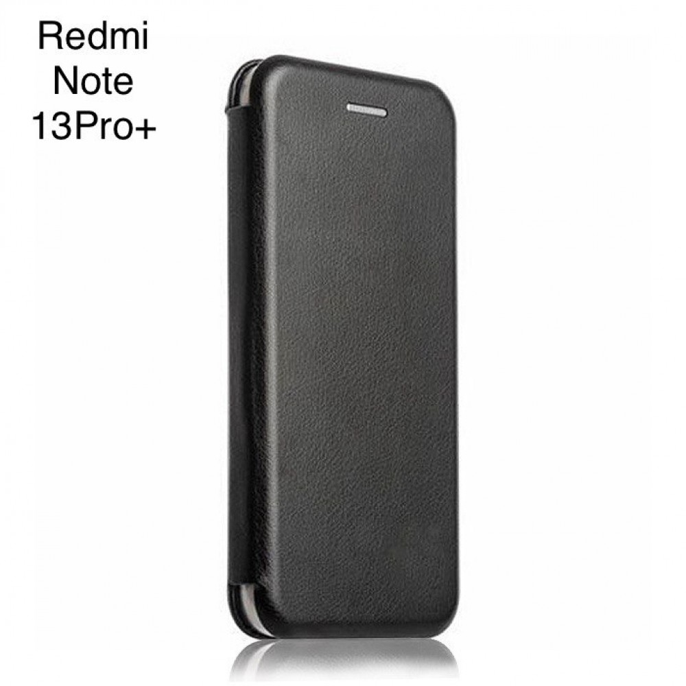 Husă carte pentru Redmi Note 13 Pro+ Neagră