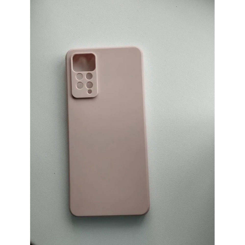 Husa spate fara logo pentru Redmi Note 11 Pro Cafeniu-deschis