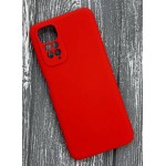 Husa spate fara logo pentru Redmi Note 11S-2022 4G Rosie