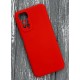 Husa spate fara logo pentru Redmi Note 11S-2022 4G Rosie