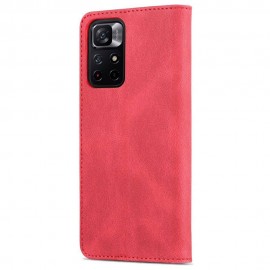 Husă carte pentru Redmi Note 12 4G Roșie