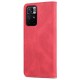 Husă carte pentru Redmi Note 12 4G Roșie
