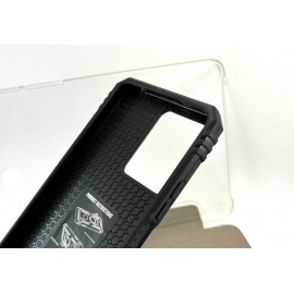 Husa de protecție cu suport magnetic antisok cu Popsocket pentru Redmi Note 12 4G Neagră
