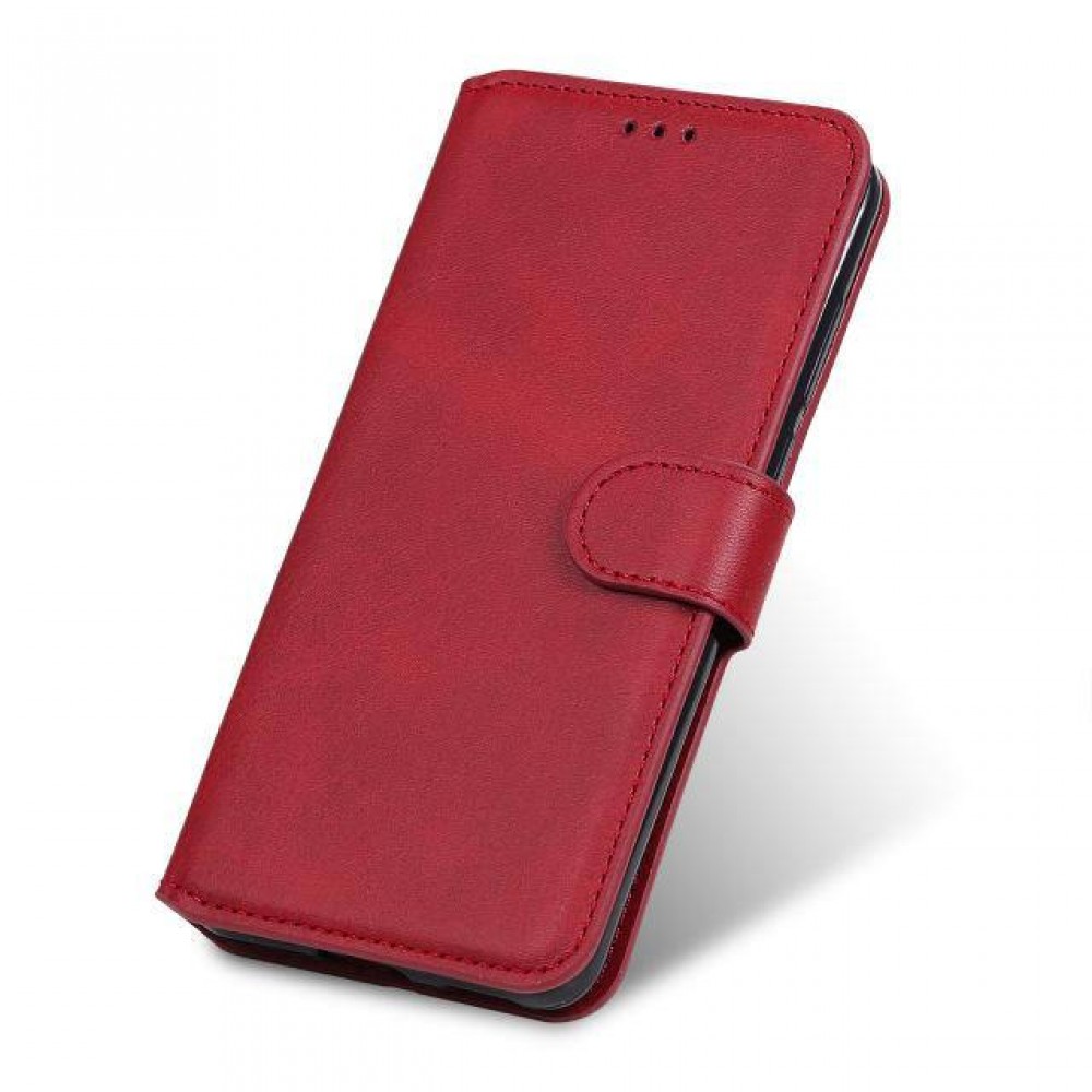 Husă carte pentru Redmi Note 12 5G Roșie