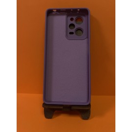 Husa de protecție cu suport magnetic antisok cu Popsocket pentru Redmi Note 12 Pro 5G Violet-deschis